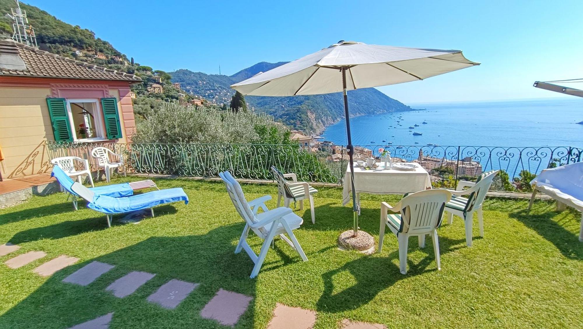 Villa Mortola Camogli Luaran gambar